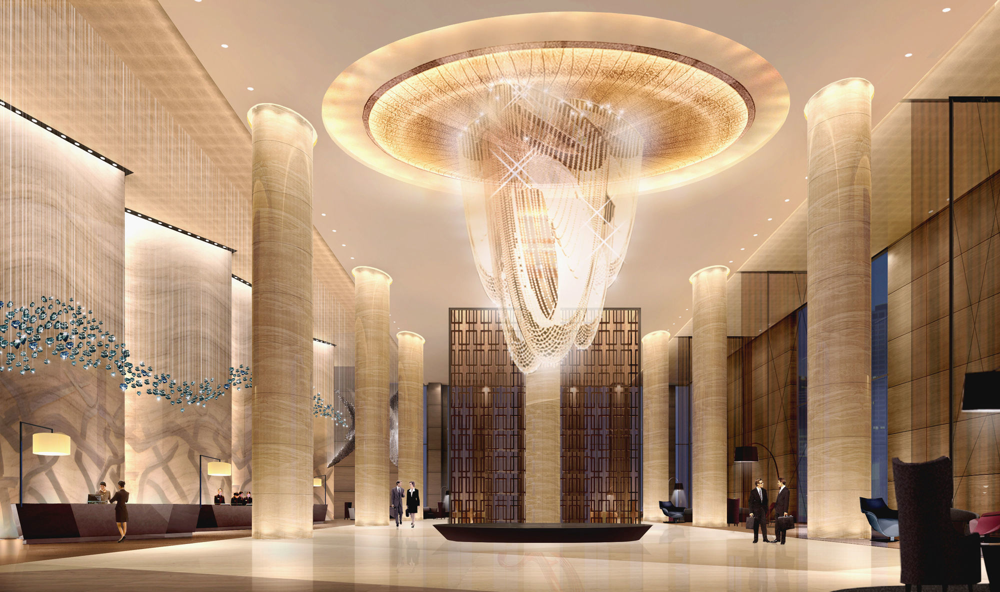 Le Meridien Chongqing Nan'An Интериор снимка